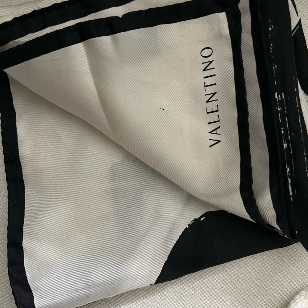 Valentino Monochrome Scarf